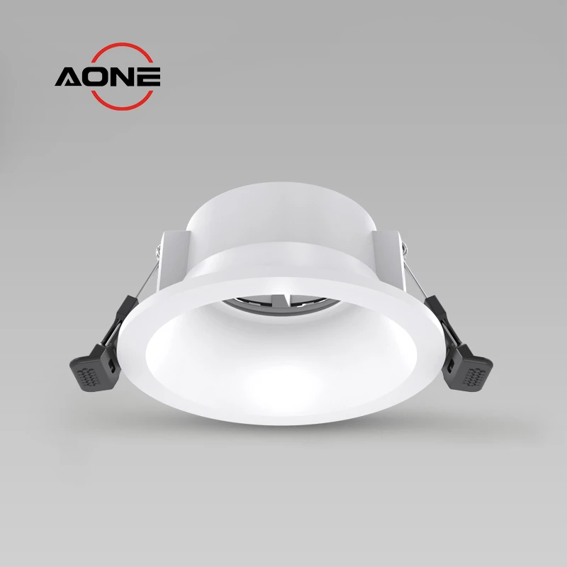 Recessed Downlight Fitting Compatible with GU10 Lamp or LED Module K-6018R
