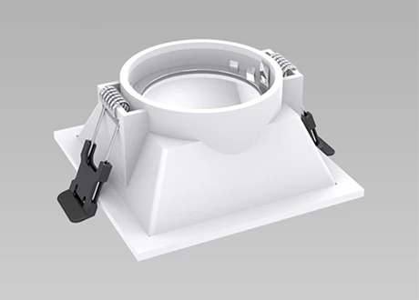 downlight fitting white finish
