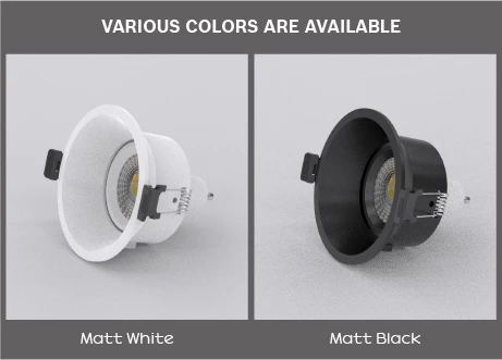 downlight fitting housing recessed spotlight