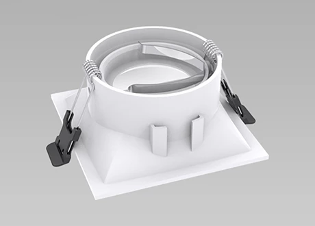 downlight fitting white finish
