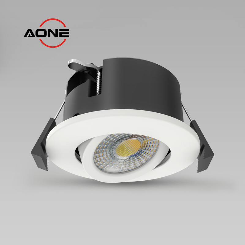 Ultra-thin Tiltable LED Downlight IP65 Dimmable DL188 SMD