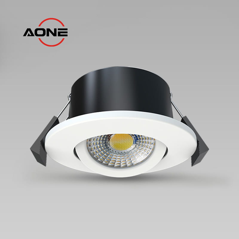 Ultra-thin Tiltable LED Downlight IP65 Dimmable DL189 SMD