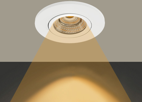Downlight high efficiency RA CRI>90 RG0 