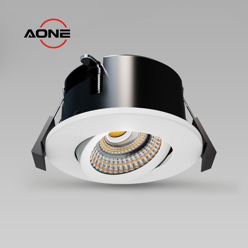 COB Ultra-thin LED Downlight Tiltable 5W-8W Dimmable DL188