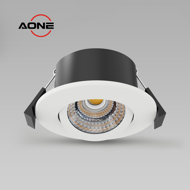 COB Ultra-thin LED Downlight Tiltable 4W-6W-8W Dimmable DL189