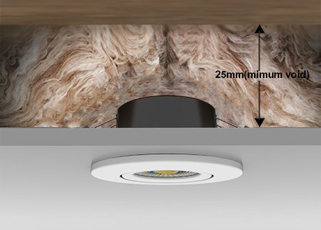 ultra-thin tiltable spotlight