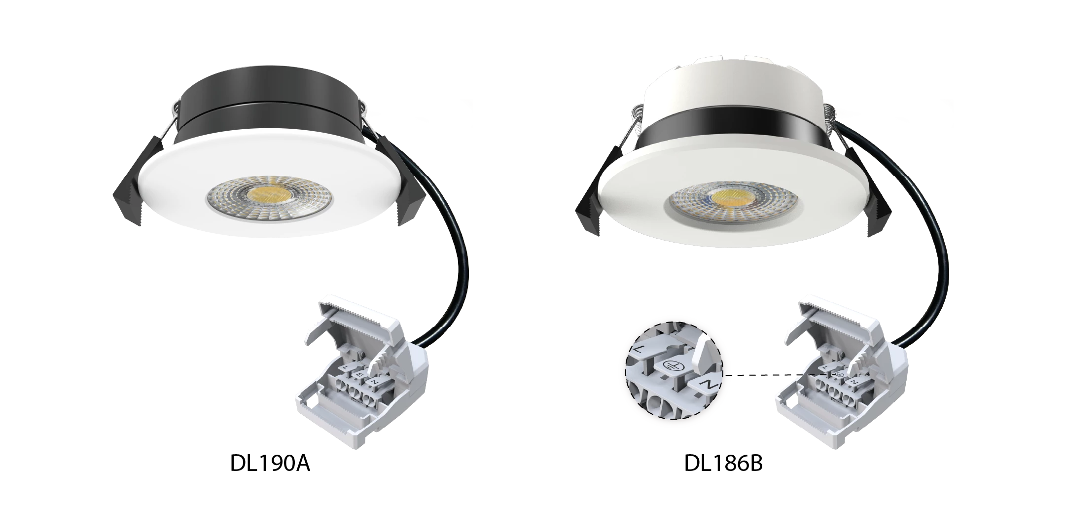 Display of Class I and Class II lamps and related products