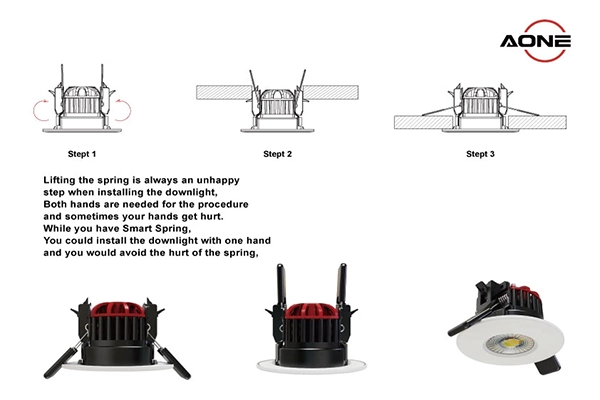 How Smart Quick-Lock Springs Make Recessed Lights Installation a Breeze