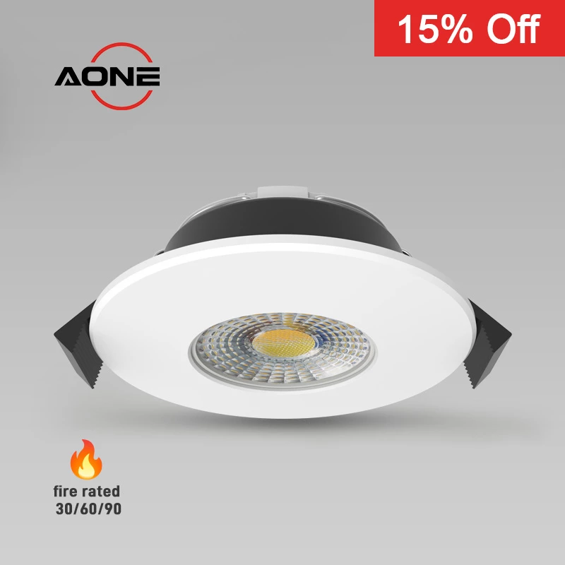 IP65 Ultra-thin High-Efficient Fire-Rated LED Downlight DL95/1