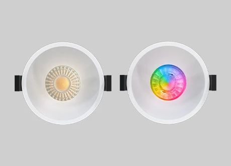 RGB CW WW Fire rated downlight