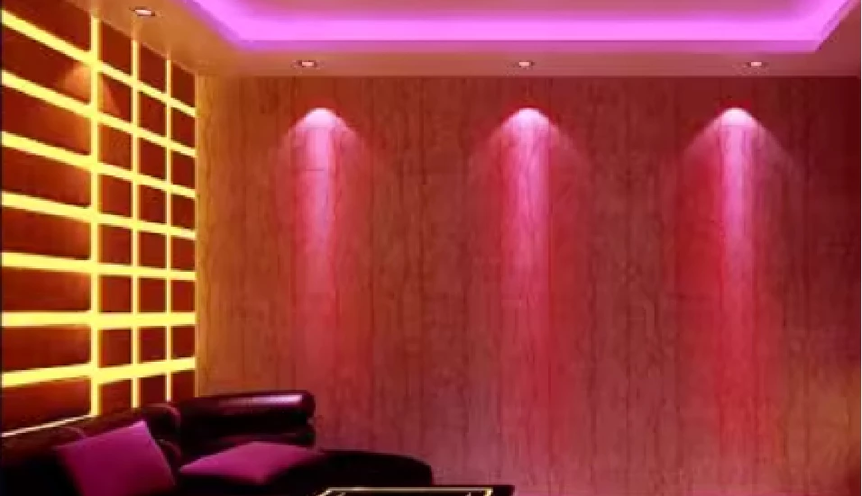 smart downlight in the hotel