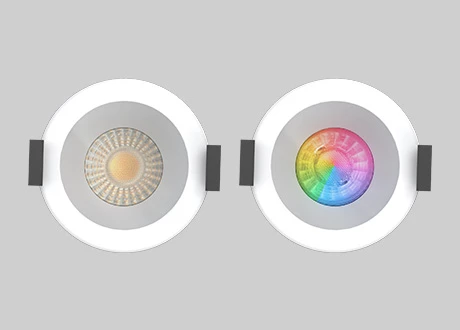 RGB CW WW Fire rated downlight
