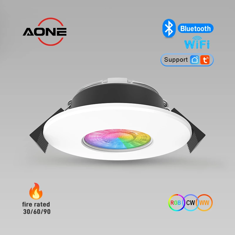 Smart RGB Control WiFi/ Bluetooth Downlight Slim DL95-1