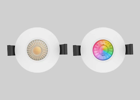 RGB CW WW Fire rated downlight
