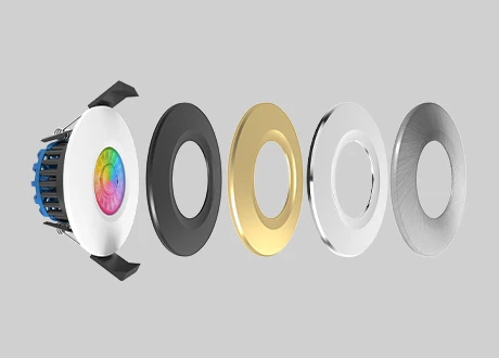 colorful bezel downlight intechangeable