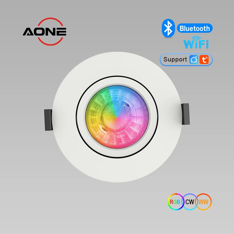 RGB and CCT tuning downlight 2