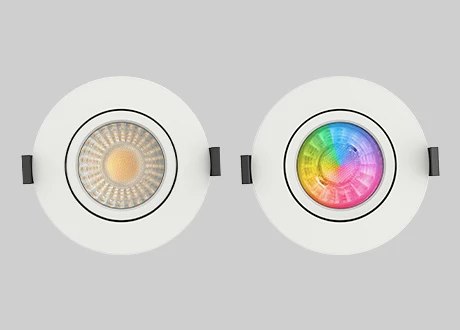 RGB CW WW Fire rated downlight