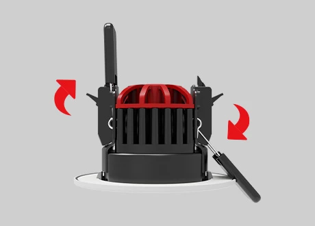 Fast Install Spring, Easy recessed