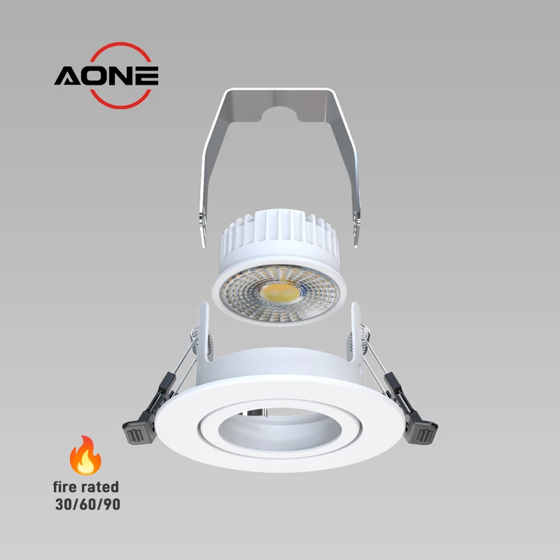 tiltable downlight fitting 