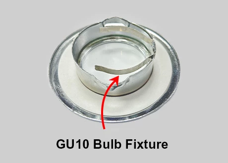 GU10 Bulb Retaining Clip