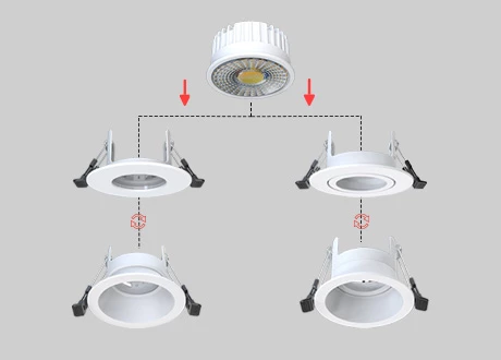 downlight fitting 68-75mm