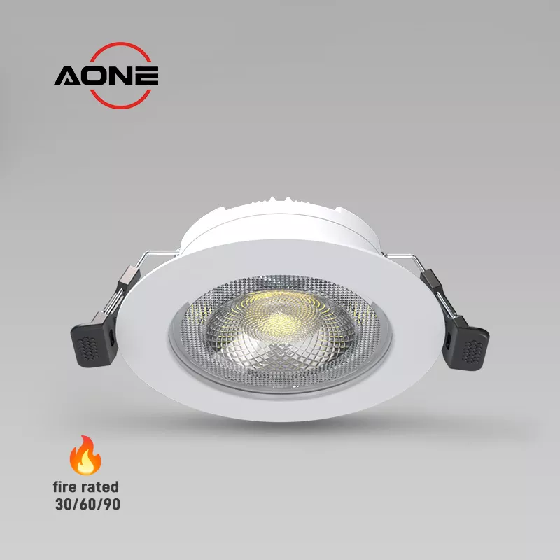 5W IP65 Fire Rated Downlight Slim 120lm/W Triac Dimmable DL99A