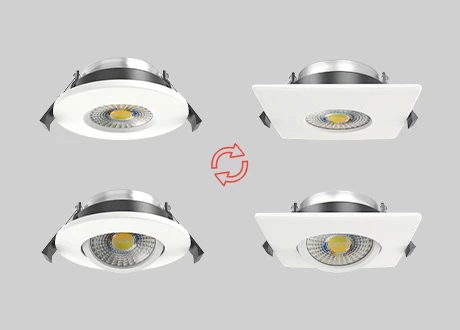 downlight kinds of frame deco