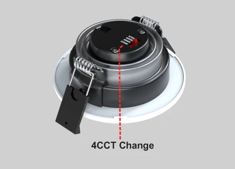 COB downlight dim to warm