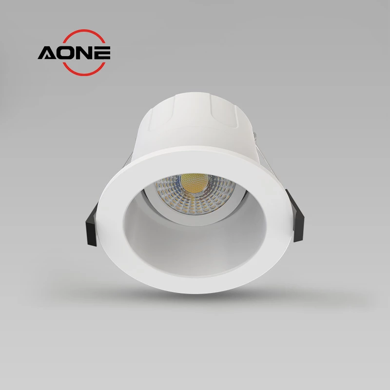 Anti Glare UGR < 19  LED Spotlight IP65 Tiltable ±25° Triac Dimmable 4CCT 2700K-5700K Adjustable 4W/6W/8W  DL162