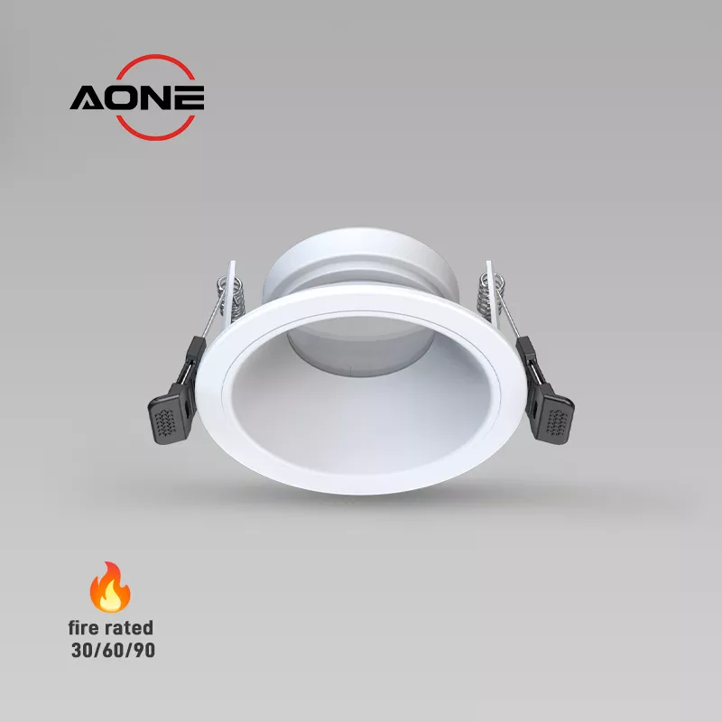 Low Glare Fire Rated IP65 Downlight Fixed Fitting Cut Out 80mm DL151DA