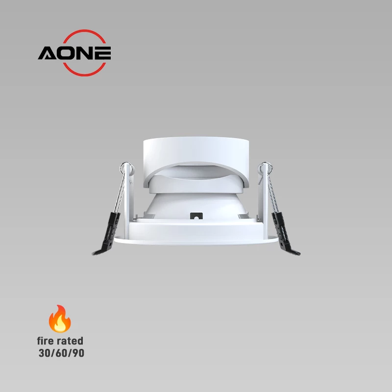 IP65 Recessed Tiltable Downlight Fitting