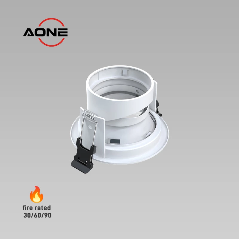 IP65 Recessed Tiltable Downlight Fitting