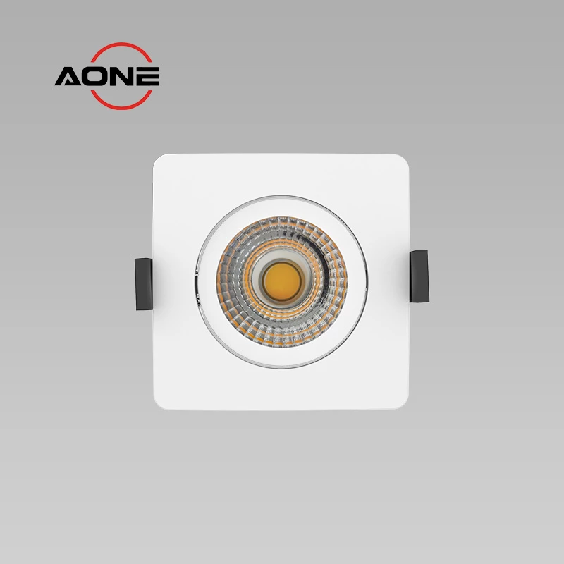 Square COB Spotlight Adjustable