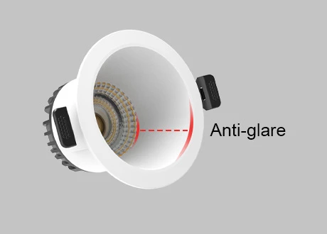 COB downlight anti-glare UGR<19