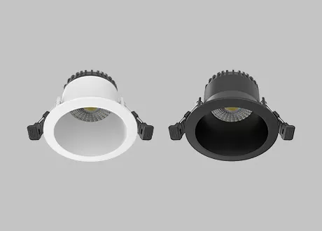 downlight baffe white black optional