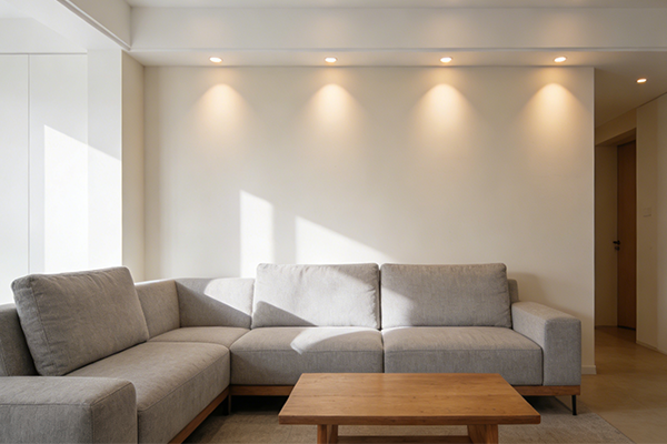 Beam Angle Selection for Living Rooms