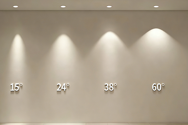 15°-60° beam angle