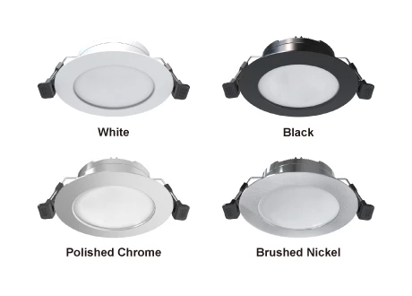 downlight 4 surface finishes
