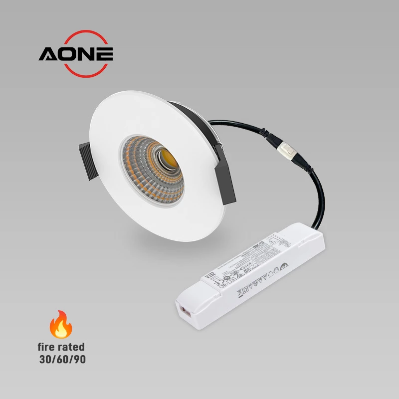 DALI Downlight DT6 & DT8 Dim Optional, Super Slim Profile, IP65 Fire Rated COB CRI>90+ DL95