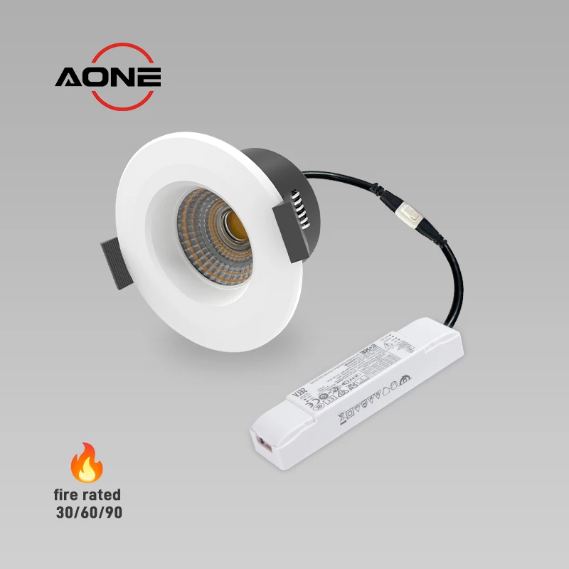 DALI Downlight DT6 & DT8 Dim Optional IP65 Fire Rated Low Glare COB RA 90 DL94B 6W-10W