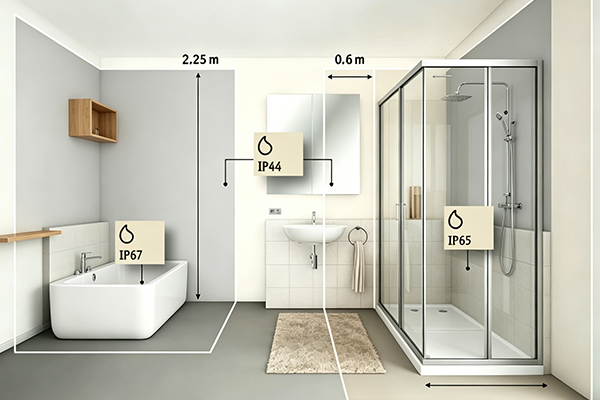 What Are the IP Requirements for Bathroom Lighting Safety ?