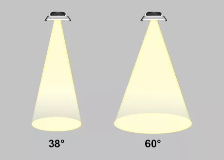 COB dali downlight 38 or 60 beam