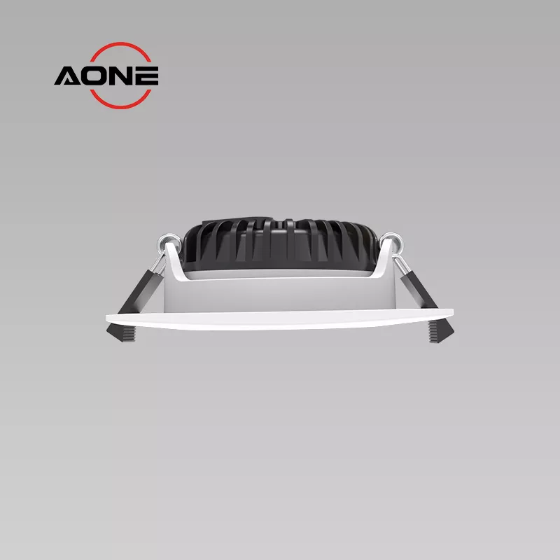 Ultra Slim Square Downlight COB cutout68mm