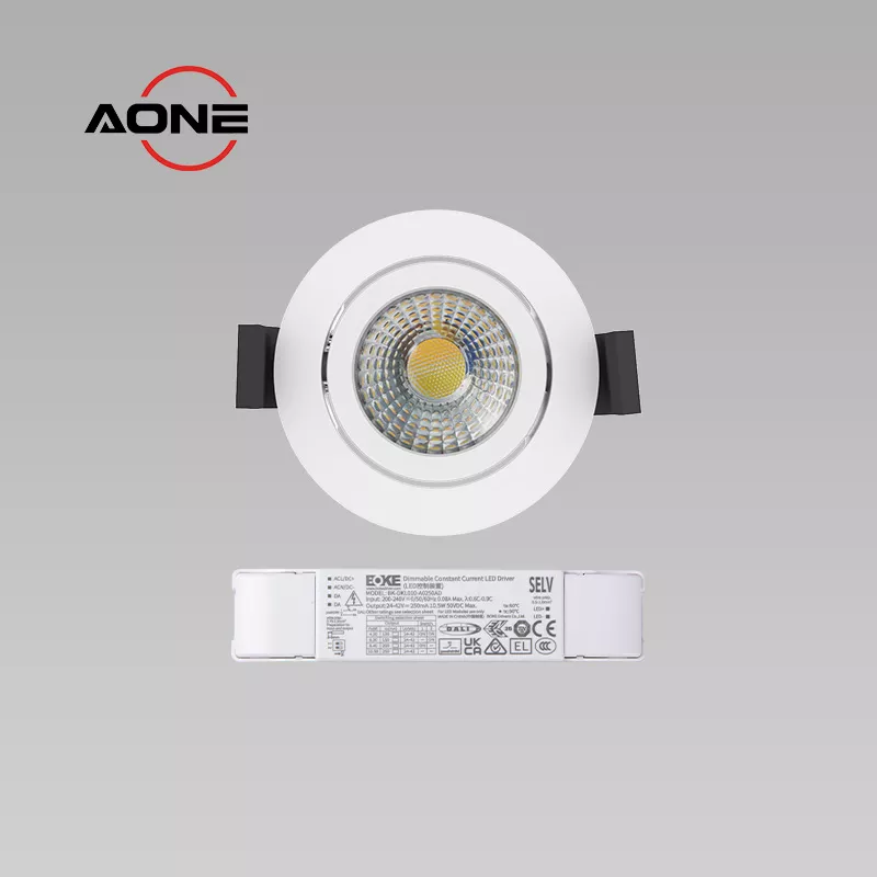  IP44 Slim Mini Spotlight Adjustable