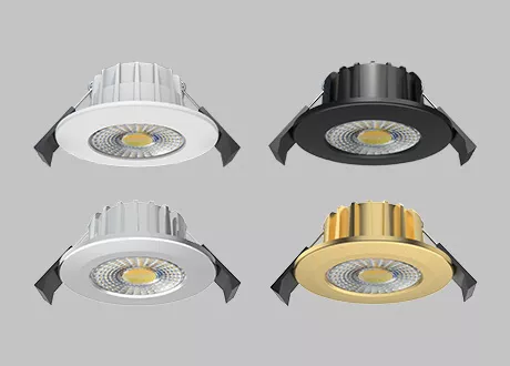 downlight suface color black/brushed chrome/polished chrome