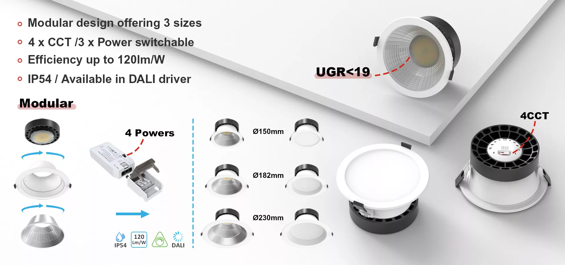 DL47 commercial downlight