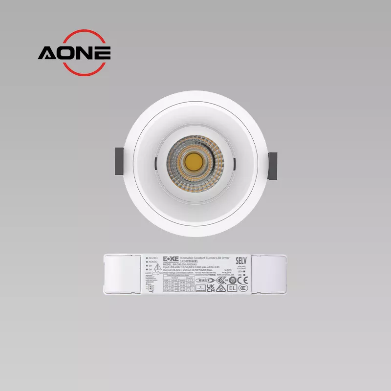 Adjustable UGR < 19 Downlight Cutout 80–85mm