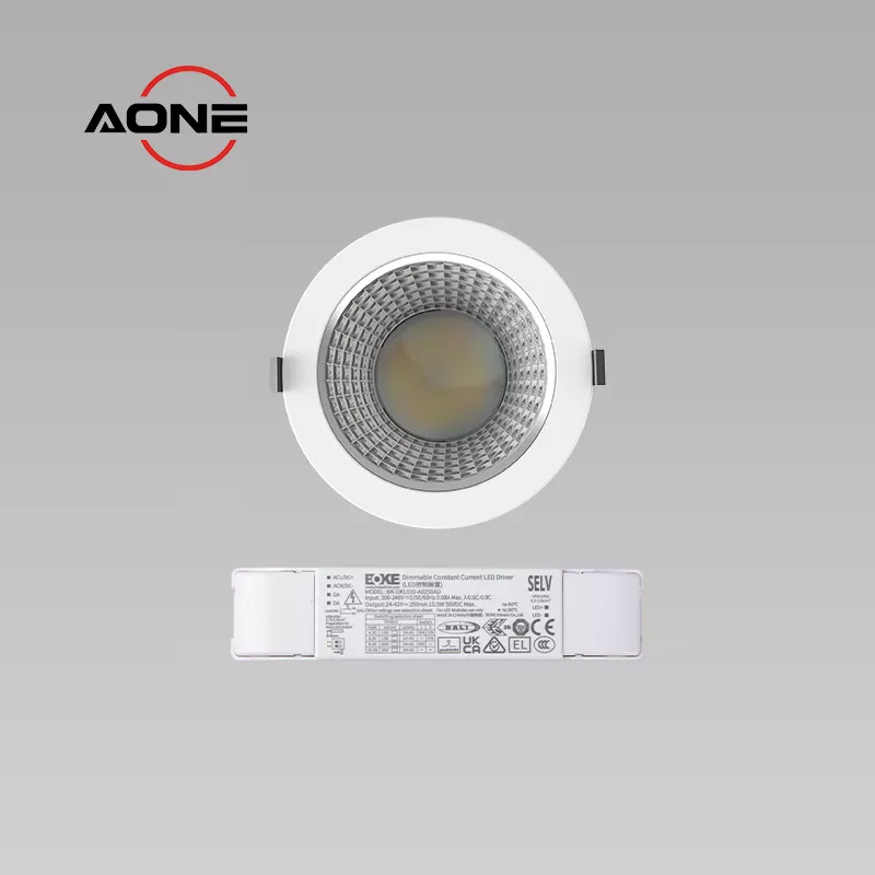 Anti Glare Commercial Downlight with Cutout 120-130mm
