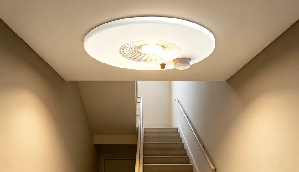 PIR Sensor Downlight for Stairwells
