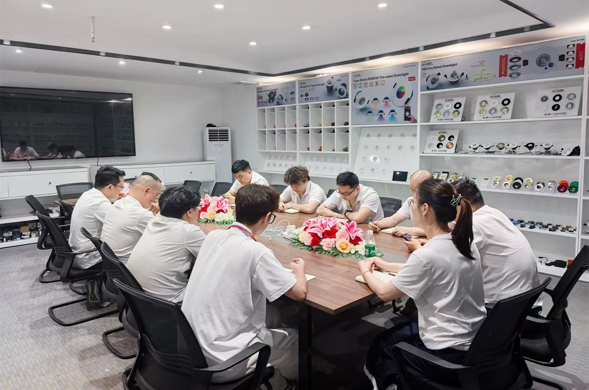 A-ONE LED Order Review Meeting